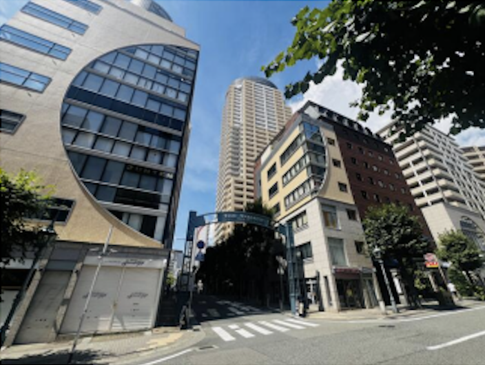 神戸市営地下鉄西神山手線 県庁前駅から徒歩5分！高層ビルの1階 24時間利用OKの飲食店可能スケルトン物件